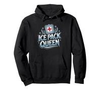 School Nurse Ice Pack Queen Whole Building Humor Elementary Pullover Hoodie