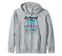 School Nurses Saving The World One Ice Pack At A Time Zip Hoodie
