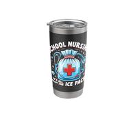 School Nursing It's All About The Ice Pack School Nurse Stainless Steel Insulated Tumbler