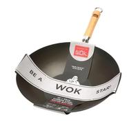 School of Wok 13"/33cm Round Bottom Pre-Seasoned Wok