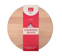 School of Wok Beech Round Chopping Block Board