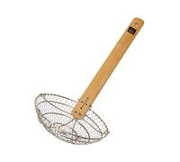 School of Wok Metal Wok Strainer, Stainless Steel