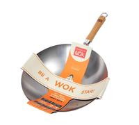 School of Wok Wok Star 12/30cm Carbon Steel Heavy Duty Wok