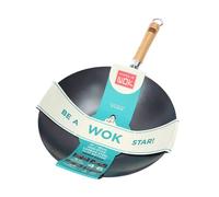 School of Wok Wok Star 12"/30cm Non-Stick Carbon Steel Heavy Duty Wok