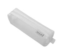 School Pencil Case Simple Box Clear Pen Bag for Markers Art Supplies Storage Simple Bag Clear Portable Pouch Box