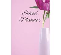 School Planner: Teacher's Lesson Notebook I Undated Calendar Plan Book for Students
