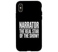 School Play Nativity Narrator Real Star Of The Show Case for iPhone X/XS