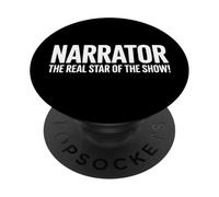 School Play Nativity Narrator Real Star Of The Show PopSockets Adhesive PopGrip