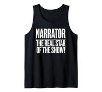 School Play Nativity Narrator Real Star of The Show Tank Top