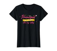 School Principal Motivation Students are My Why Quote Value Graphic T-Shirt, Women, Black, L