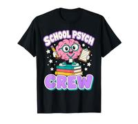 School Psych Crew School Psychologist Brain Team Art T-Shirt