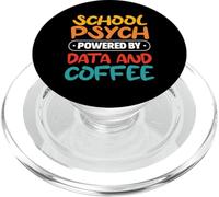 School Psych Data and Coffee Design PopSockets PopGrip for MagSafe