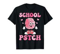 School Psych Psychology Teacher Psychologist Valentine’s Day T-Shirt