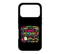 School Psychologist Assess Support Empower Rainbow Case for iPhone 17 Pro