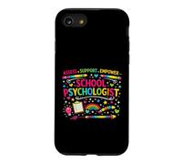 School Psychologist Assess Support Empower Rainbow Case for iPhone SE (2020) / 7/8