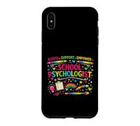 School Psychologist Assess Support Empower Rainbow Case for iPhone XS Max