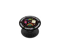 School Psychologist Assess Support Empower Rainbow PopSockets Adhesive PopGrip