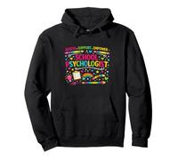 School Psychologist Assess Support Empower Rainbow Pullover Hoodie