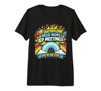 School Psychologist Battery Low Said No One Ever Premium T-Shirt