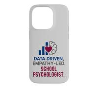 School Psychologist Data Driven Empathy Led Behavioral Brain Case for iPhone 14 Pro