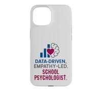 School Psychologist Data Driven Empathy Led Behavioral Brain Case for iPhone 15