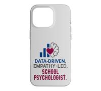 School Psychologist Data Driven Empathy Led Behavioral Brain Case for iPhone 16 Pro
