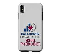School Psychologist Data Driven Empathy Led Behavioral Brain Case for iPhone XS Max