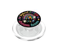 School Psychologist Dream Team Rainbow Puzzle Heart PopSockets PopGrip for MagSafe