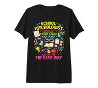 School Psychologist Every Child Can Learn Premium T-Shirt