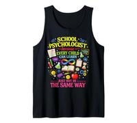 School Psychologist Every Child Can Learn Tank Top