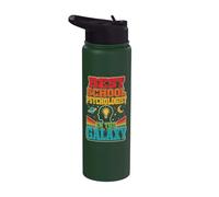 School Psychologist in The Galaxy Student Services Gift Stainless Steel Insulated Water Bottle