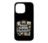 School Psychologist Proud Psychology Brain Assessment Psych Case for iPhone 14 Pro Max