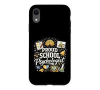 School Psychologist Proud Psychology Brain Assessment Psych Case for iPhone XR