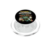 School Psychologist Where Science Meets The Student PopSockets PopGrip for MagSafe