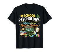 School Psychologist Where Science Meets The Student T-Shirt