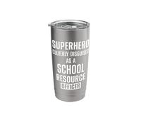 School Resources Officer SRO Stainless Steel Insulated Tumbler
