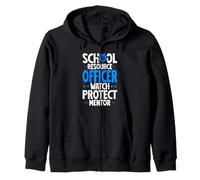 School Resourse Officer SRO Zip Hoodie