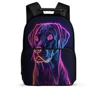 School Rucksack Boys Animal Print Bag Girls Backpack Puppy Print Bookbag, Cute Kids Backpack for Teenagers School Travel, Lightweight Durable