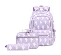 School Rucksack Primary School Backpack Set High School Bag School Bags for Teenage Girls Teen Big Backpack for School Backpacks Teen Girls Teenager Back to School Bag for Girls Secondary School Viola