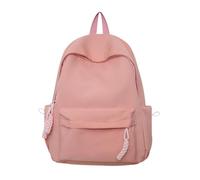 School Rucksack School Backpack High School Bag School Bags for Teenage Girls Teen Big Backpack for School Backpacks Women Teen Girls Plain College Teenager Back to School Bag Secondary School Rosa