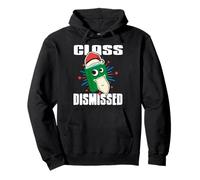 School’s Out Santa Book Funny Teacher Holiday Humor Pullover Hoodie