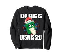 School’s Out Santa Book Funny Teacher Holiday Humor Sweatshirt