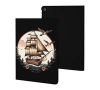 School Sailor Tattoo Clipper Ship And Swallows Tablet Case Slim Stand Protective Case Cover Tablet Cover Tablet Sleeve