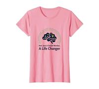 School Social Worker Life Changer Inspirational Quote T-Shirt, Women, Pink, M
