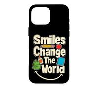 School Staff Smiles Change The World Kindness Appreciation Case for iPhone 16 Pro Max
