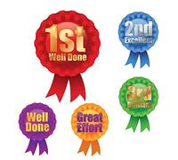 School Stickers Sports Day Rosette Stickers