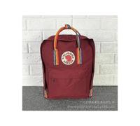 School Student Backpack College Bookbag Travel Bag Arctic Outdoor Leisure Waterproof Fox Rainbow Belt