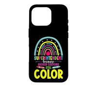 School Superintendent School Crew Gifted Superintendent Case for iPhone 16 Pro