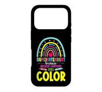 School Superintendent School Crew Gifted Superintendent Case for iPhone 17 Pro