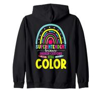 School Superintendent School Crew Gifted Superintendent Zip Hoodie